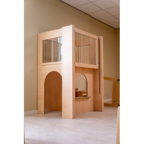 Enkele box spijlen achterwand