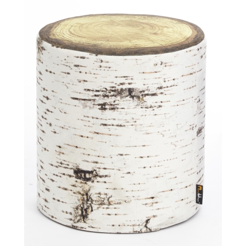 Poef Nordic Birch Tree Seat indoor