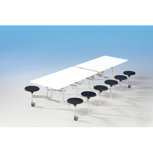 Spaceflex tafel 12-zits zithoogte 69 cm 41 cm zithoogte