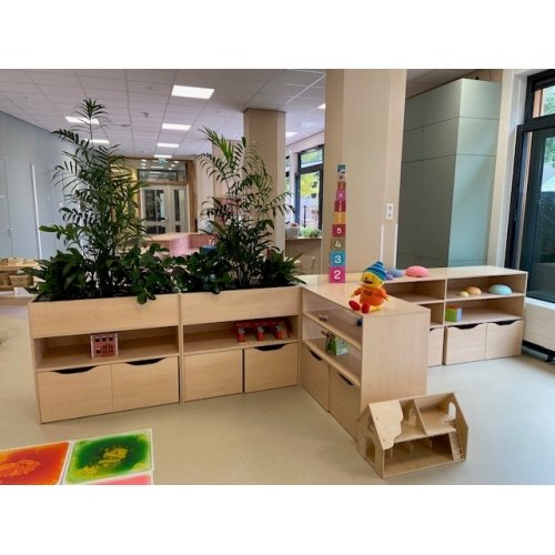 Kast de Tol maatwerk met plantenbak